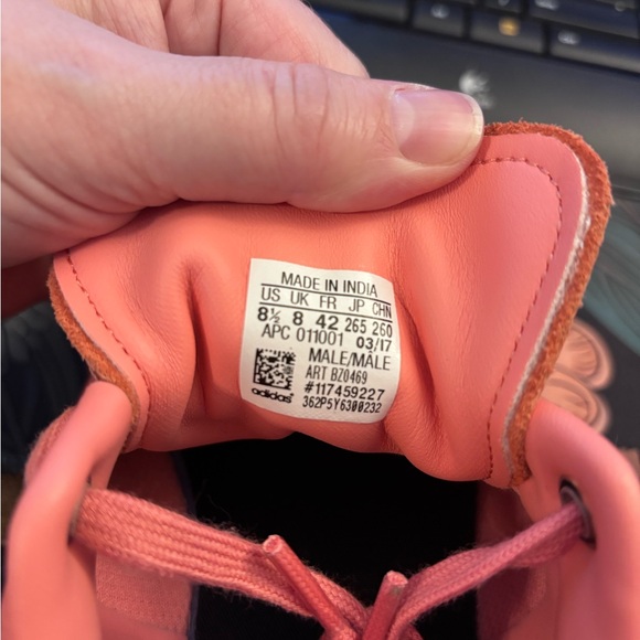 Adidas Stan Smith Tactil Rose Pink BZ0469 Men US 8.5/Women 9.5/Pharrell Williams - Picture 9 of 9